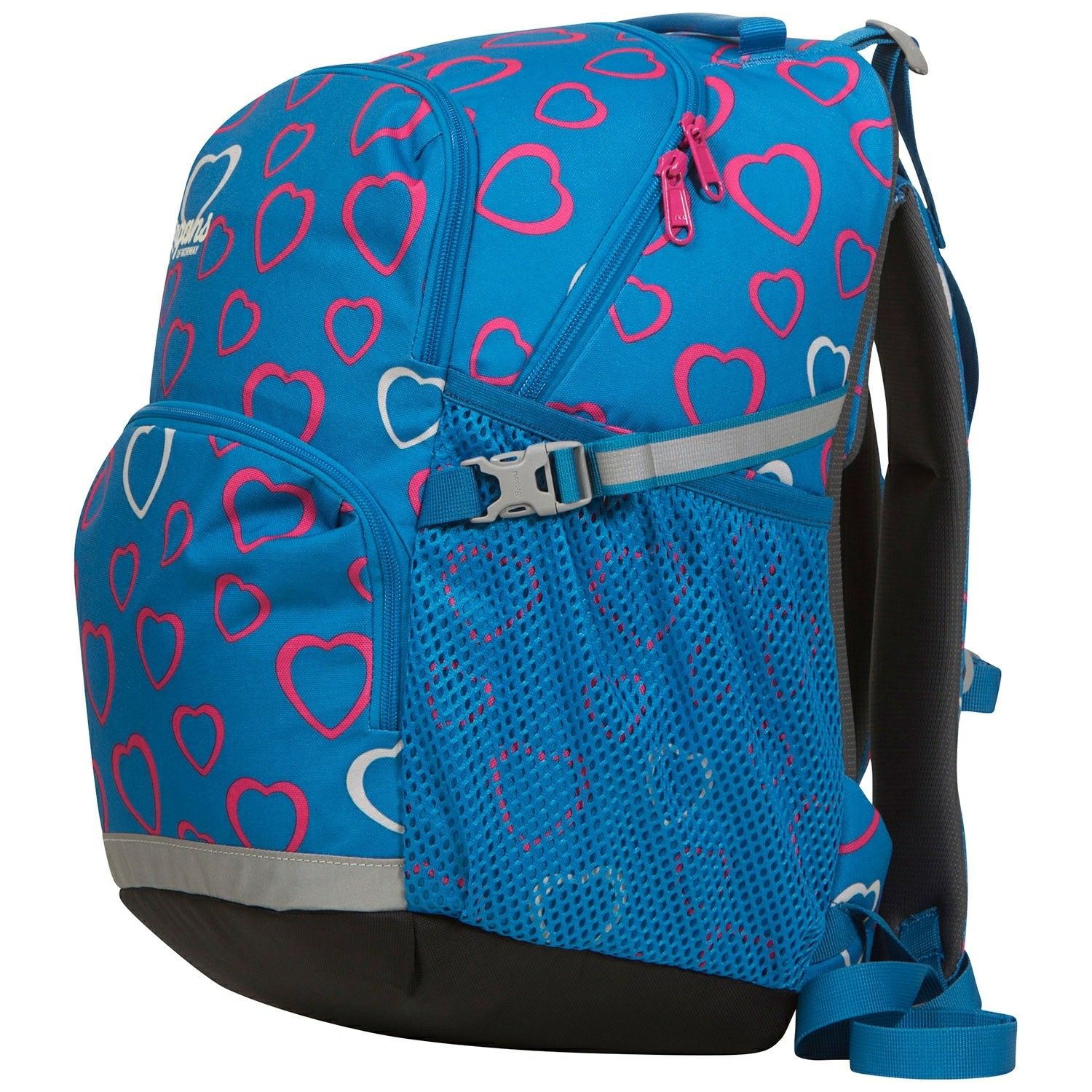 Køb Bergans 2Go Skoletaske med hjerte-motiv | Spejder