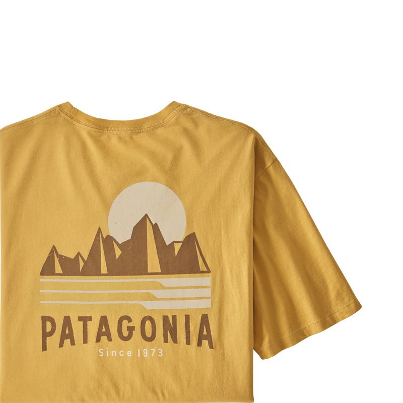 Køb Patagonia Tube View Organic herre, Mountain Yellow | Spejder Sport