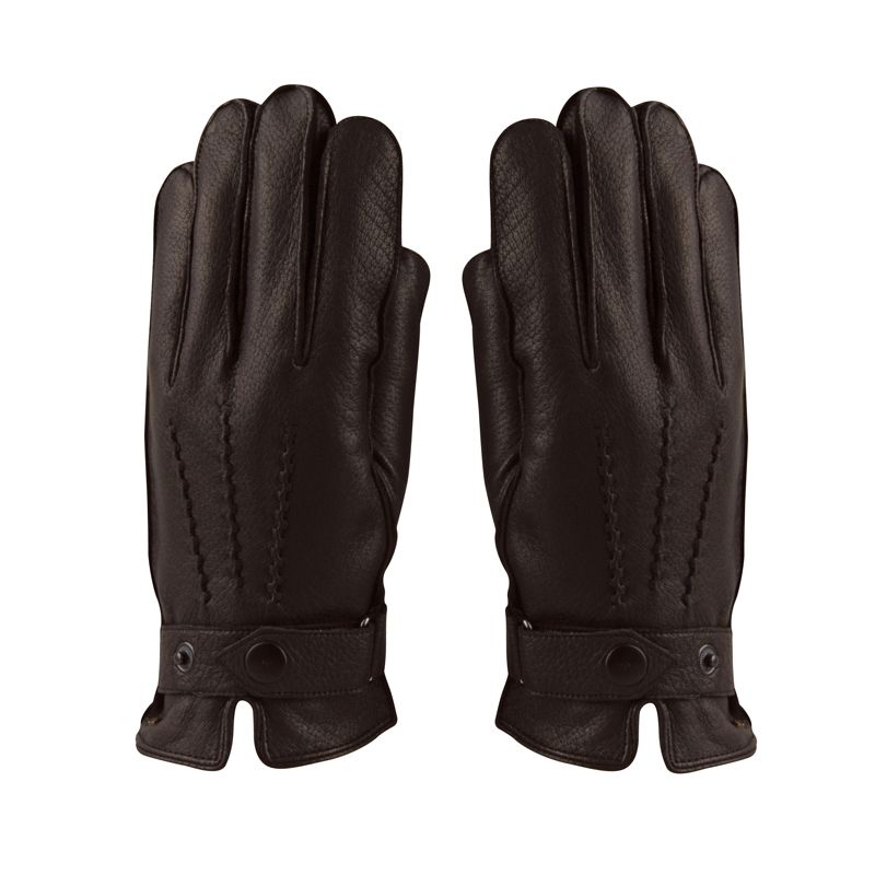 Køb Deerskin handsker, herre Black | Spejder Sport